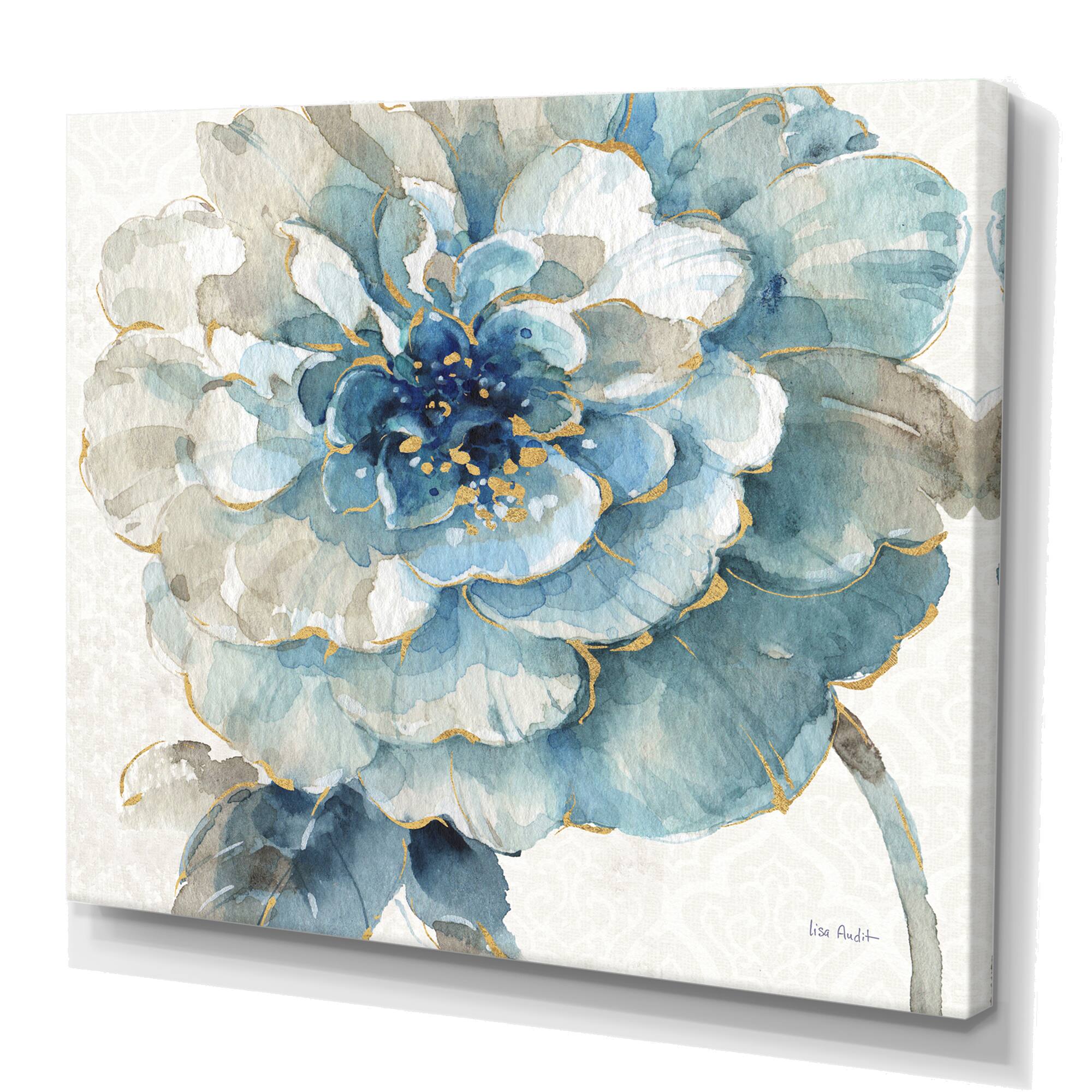 Designart - Indigold Gold Country FLower